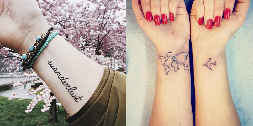 Selezione 105 Travel Wanderlust Tattoo Designs Opzioni