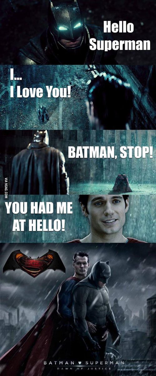 9gag On Twitter Batman V Superman Http T Co Vfadrph27t Http T Co 4g4qozev0e Twitter