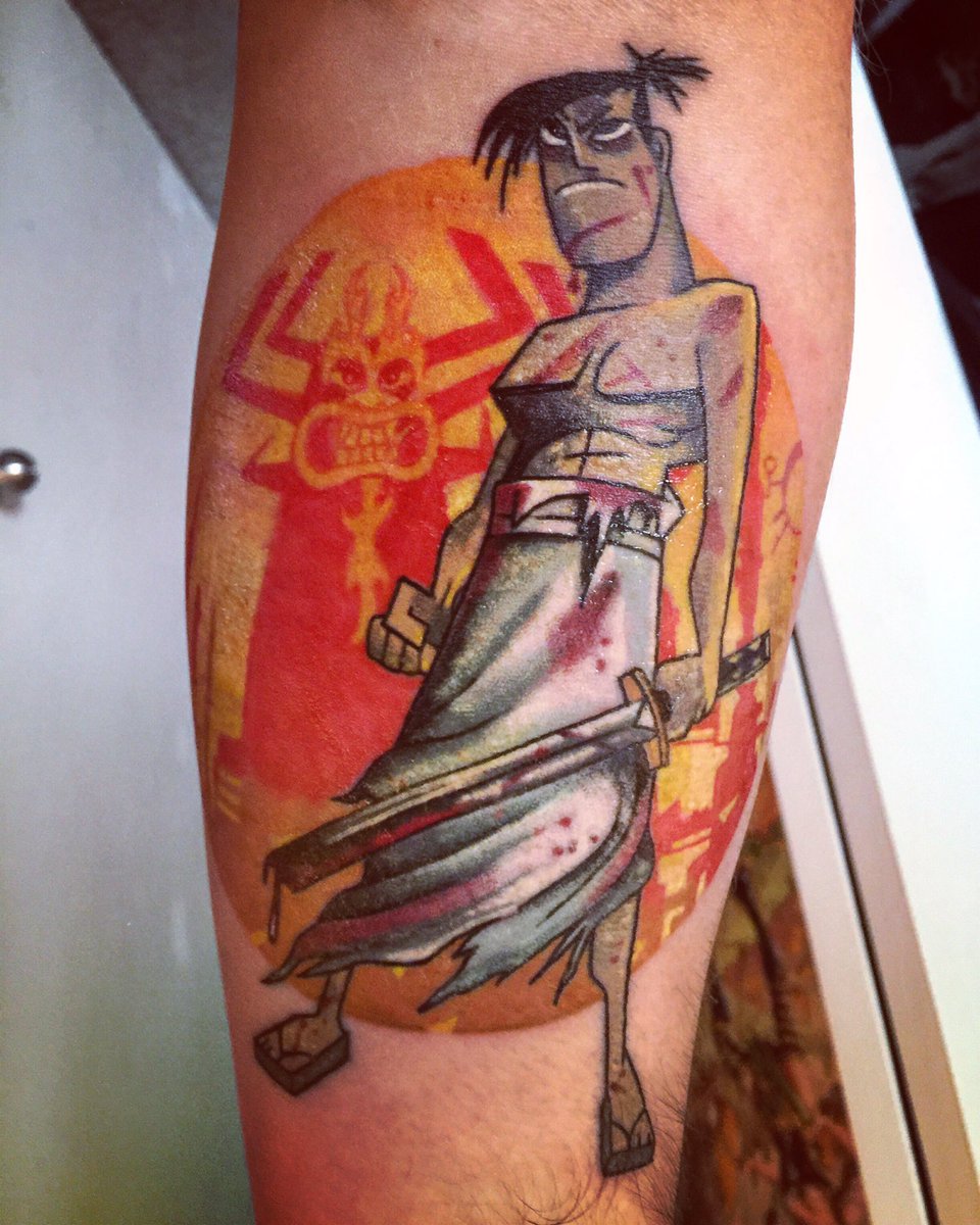 Arctic Ninja Paul On Twitter: "Tattoo Healing Up Nicely. Beyond Happy With Finished Result. #Samuraijack #Tattoo Https://T.co/Phvglh5Tkw" / Twitter 1200_x_960_jpg
