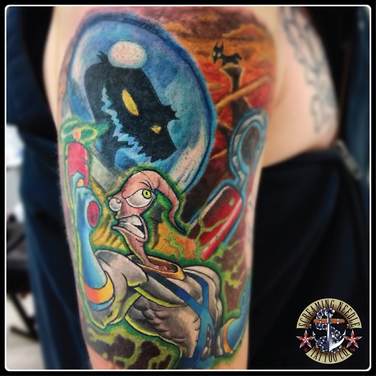 Uživatel Screaming Needle Tat Na Twitteru: „Earthworm Jim Tattoo Featured By #Screamingneedle_Miked @Screaming_Needle_Tattoo_Studio Https://T.co/Cn4Uqn21Z4 Https://T.co/Zv5Chi4Xxo“ / Twitter 1200_x_1200_jpg