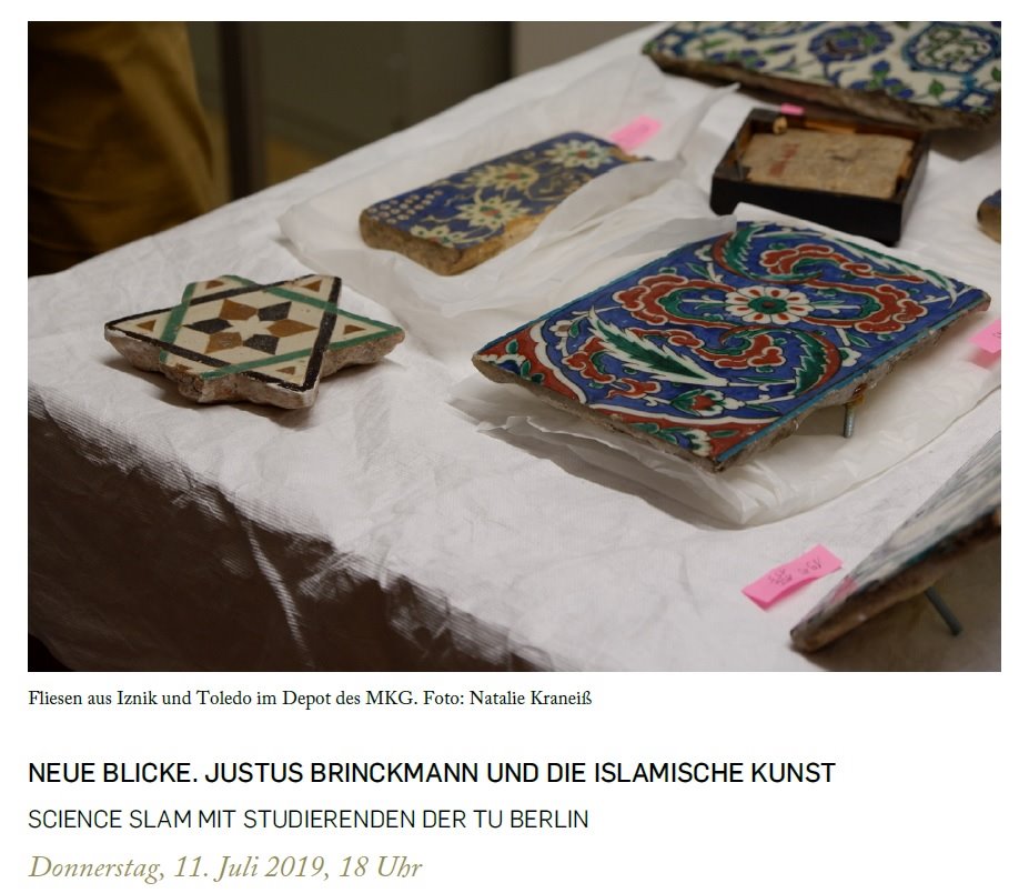 Kuk Tu Berlin V Twitter Scienceslam Islamische Kunst Am 11 Juli In Hamburg Studierende Der Tuberlin Stellen Objekt Und Sammlungsgeschichten Am Mkg Hamburg Vor Konzeption Isabelle Dolezalek Translocations Und Tobias Morike