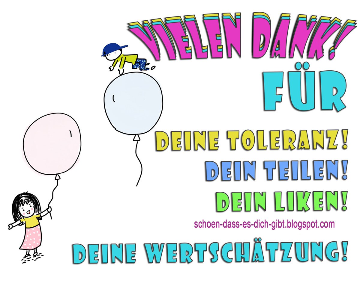 Weil Es Dich Gibt En Twitter Vielen Dank Dass Du Meinem Blog Folgst Ich Freue Mich Sehr Daruber Danke Auch Vielen Fur Das Teilen Meiner Postings Schon Dass Es Euch Gibt