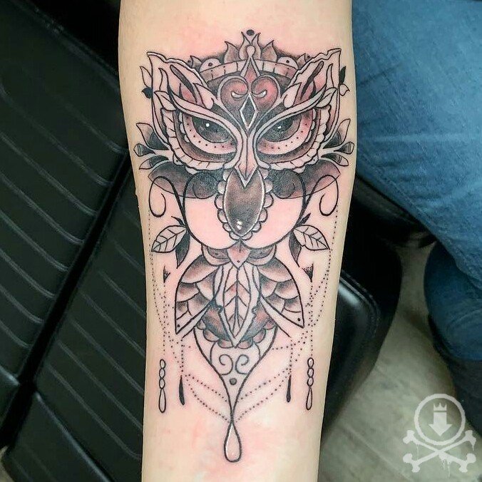 توییتر \ Nj Tattoo & Piercing در توییتر: "Fresh And Lovely Owl Mandala Tattoo By Mario Rivera Jr At Our Deptford, Nj Shop 🦉🏵️🌸🌻 #12Ozstudios #Team12Oz #Tattoo #Tattoos #Tattooed #Tattooart #Tattooartist #Mandala # 676_x_676_jpg