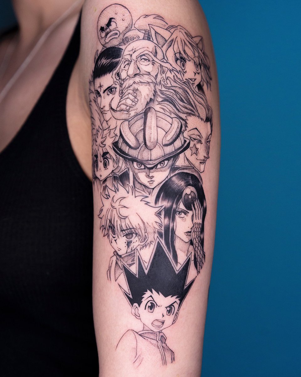 Tattoo France On Twitter: "Hunter X Hunter Encré Par @Oozy_Tattoo #Tattoo # Tattoos #Tatouage #Tatouages #Hunterxhuntertattoo Https://T.co/Lxj73Smbxl" / Twitter 1200_x_960_jpg
