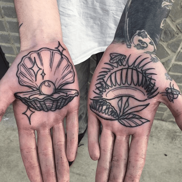 The Tattoo Shop On Twitter: "Beautiful Palm Tattoos By @Lukeaashley . . #Tattooshop #Tattoosupplies #Blackwork #Palmtattoo #Neotraditional #Neotrad #Neotradeu #Neotraditionaleurope #Venusflytraptattoo Https://T.co/I7Pmfp6Jlh" / Twitter 592_x_592_png