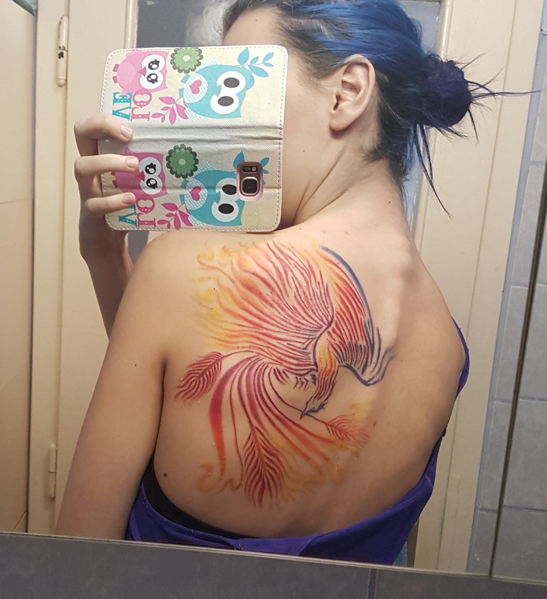 Tessa-The-Crazy-Bunny-Lady Ar Twitter: "@Chefshwasty While It's Technicaly Not Strictly Hp Related, Fawkes And Dumbledores Quote On The Phoenix Was My Main Inspiration For The Tattoo. Plus I Call Him Fawkes 😁 Https://T.co/Rfl486Sy1H" / 2048_x_1869_jpg