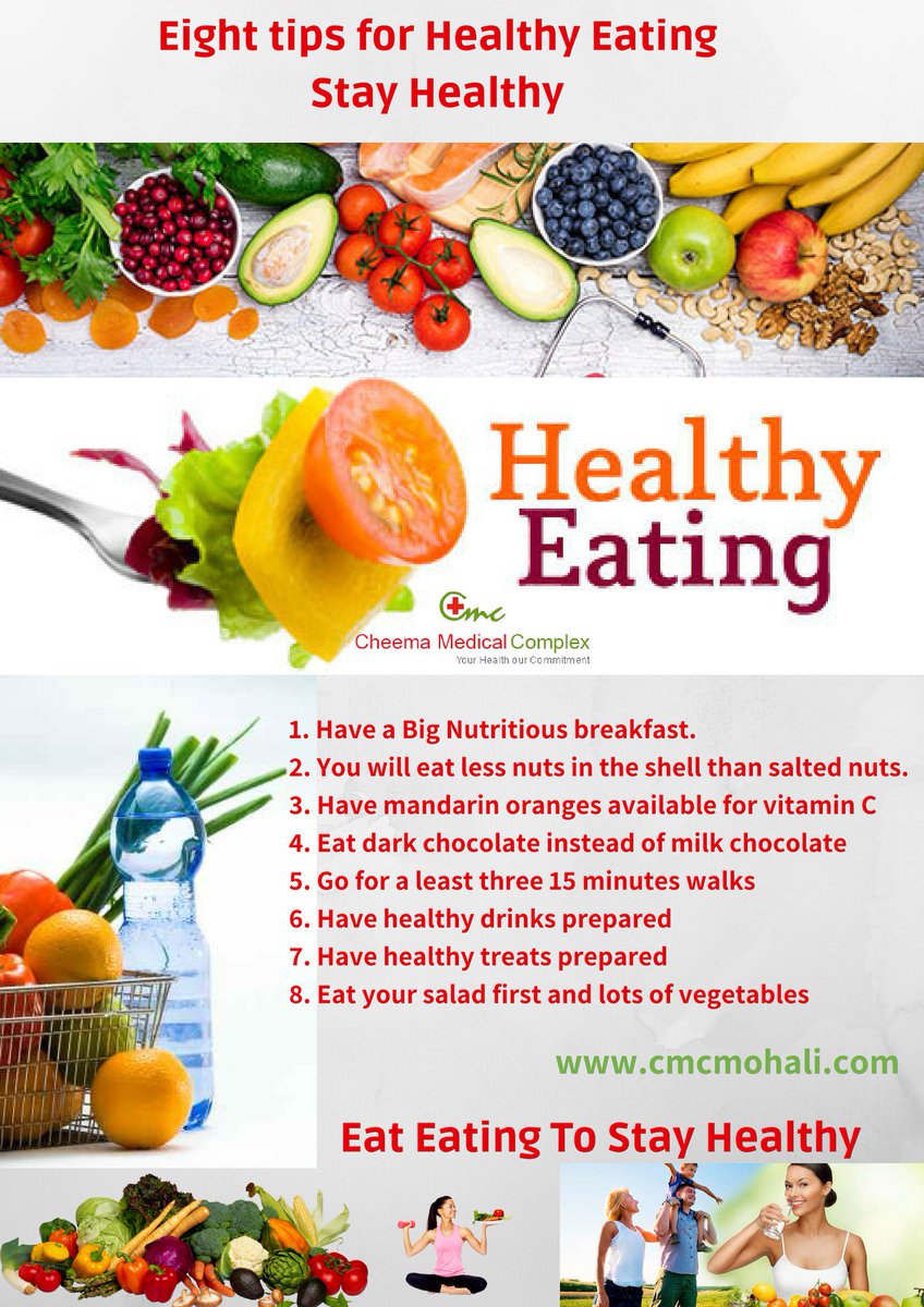 Cmc Hospital On Twitter Eat Healthy Stay Fit And Live Well Start Eating Well With These Eight Tips For Healthy Eating Eathealthy Healthyfood Eatclean Healthyeating Healthlife Fitness Cmc Healthydiet Https T Co Klwcyyesbl