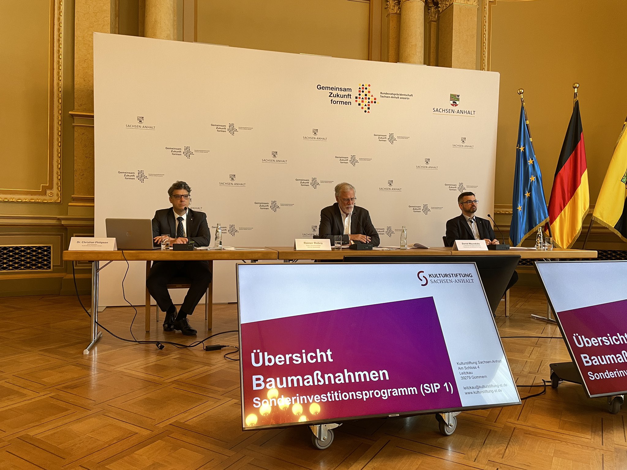 Kulturstiftung Sachsen Anhalt On Twitter Heute Sind Wir Zu Gast In Der Staatskanzlei Sachsenanhalt Pressekonferenz Zum Sonderinvestitionsprogramm 1 Sip1 Zukunftkulturkst Kulturladtein Https T Co 8rpfrqinqs