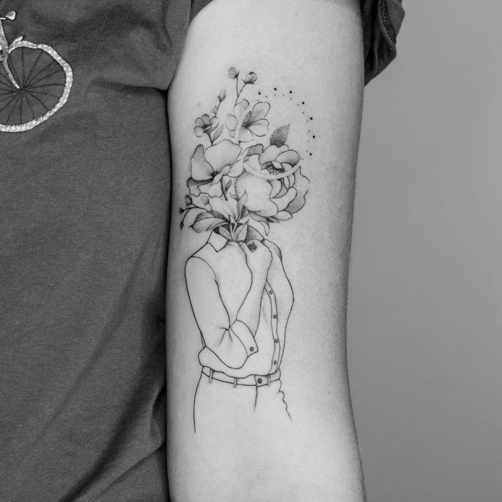 Kalawa Tattooer Sur Twitter : "#Peony #Flowers With #Girl #Tattoo. #Dotwork #Finework #Dotworktattoo #Finetattoo #Dotworktattoos #Vegantattoo #Flower #Vegantattooer #Veganfriendly #Tattooartist #Botanicaltattoo #Botanic #Feuille #Flowerhead #Nature ... 1000_x_1000_jpg