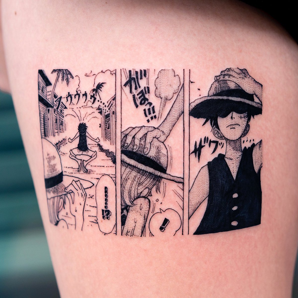 🍄 On Twitter: "I Want A Manga Panel Tattoo Of One Piece So Badlyyyy" / Twitter 1200_x_1200_jpg