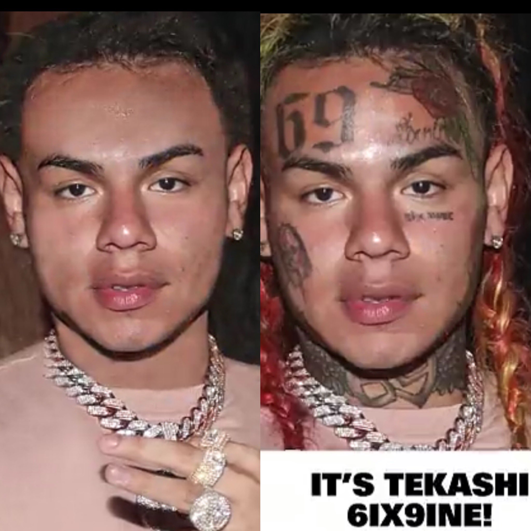 تويتر \ Tyler Lackey على تويتر: "How @6Ix9Ine Would Look If He Decides To Remove His #Tattoos To Help Hide His Identity After Being Released From #Prison #Tekashi69 #Tekashi6Ix9Ine #Tekashi Https://T.co/Zvrcrype7X" 2048_x_2048_jpg