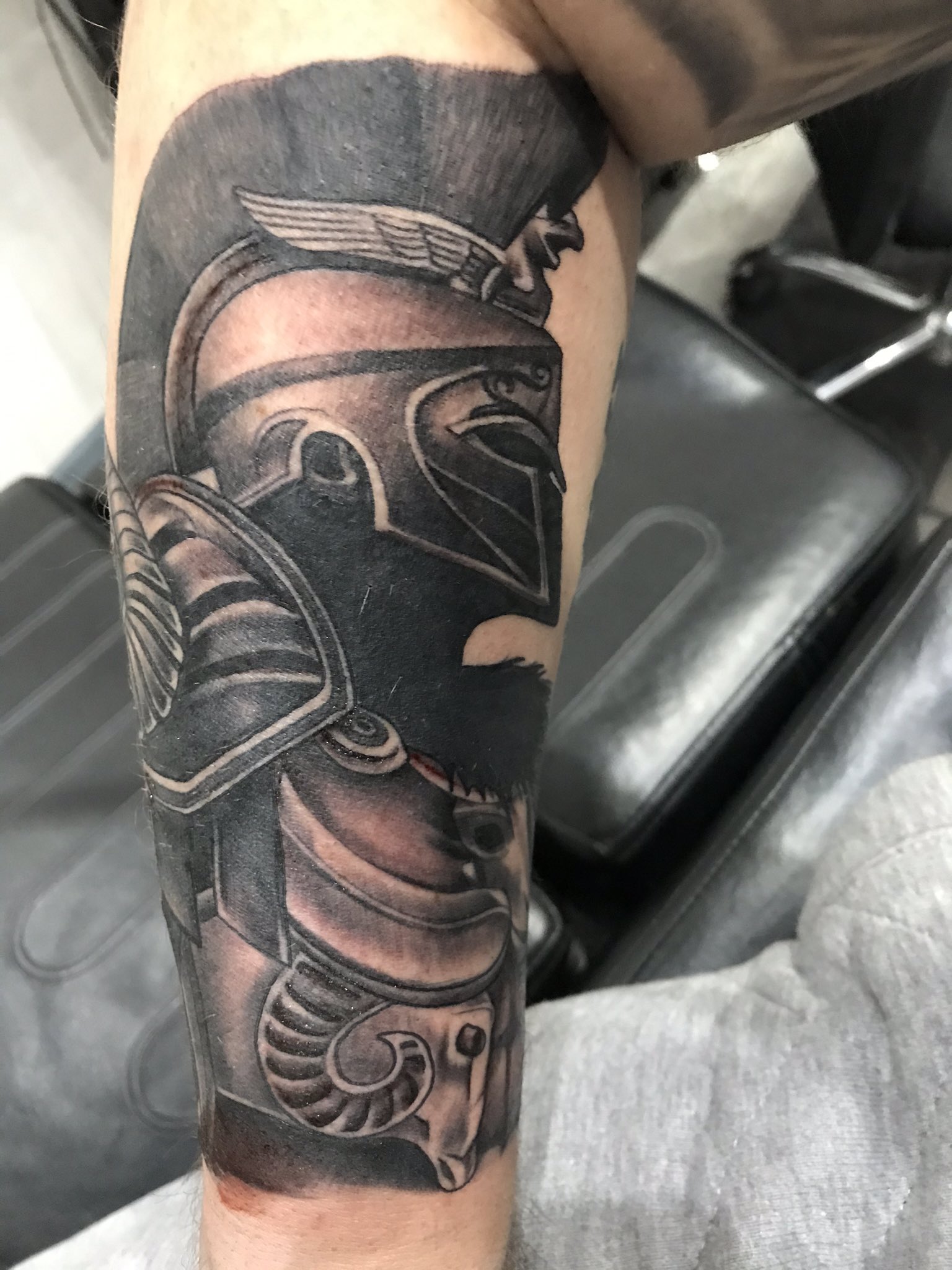 Martin Johnson On Twitter: "Buzzing With The Start On My Latest Tattoo Project !!! #Tattoo #Gladiator #Gladiatortattoo Https://T.co/0Xxqxczluu" / Twitter 2048_x_1536_jpg