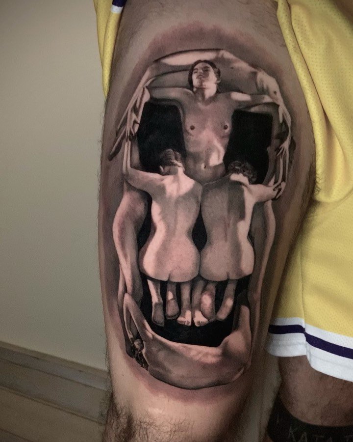 Killer Ink Tattoo On Twitter Involuptasmors Voluptuousdeath Inspired Work From Noalda Using Killerinktattoo Supplies Killerink Tattoo Tattoos Bodyart Ink Tattooartist Tattooart Blackandgrey Blackandgreytattoo Salvadordali