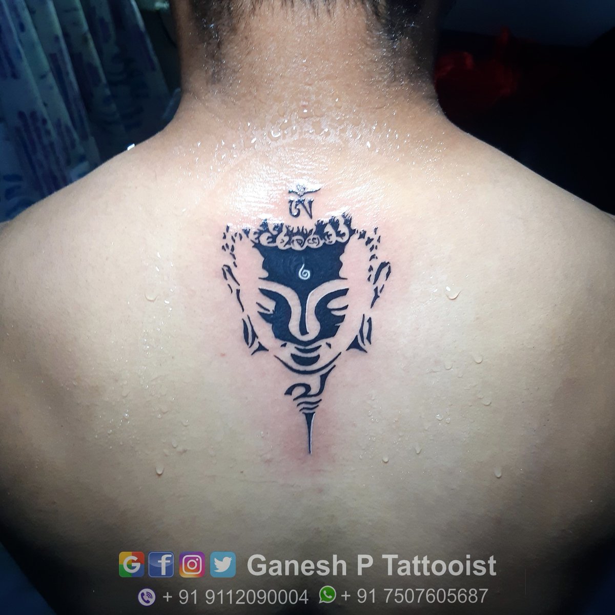 Ganesh P Tattooist On Twitter: "#Address 4.4Ever Tattoo Studio Shop No 36. Ground Floor Raj Mall Anand Nager Nanded. 431602 #Namobuddha #Lord #Buddha #Lordbuddha #Tattoo #Design #By #Ganesh #Panchal #Free #Work #Hope # 1200_x_1200_jpg