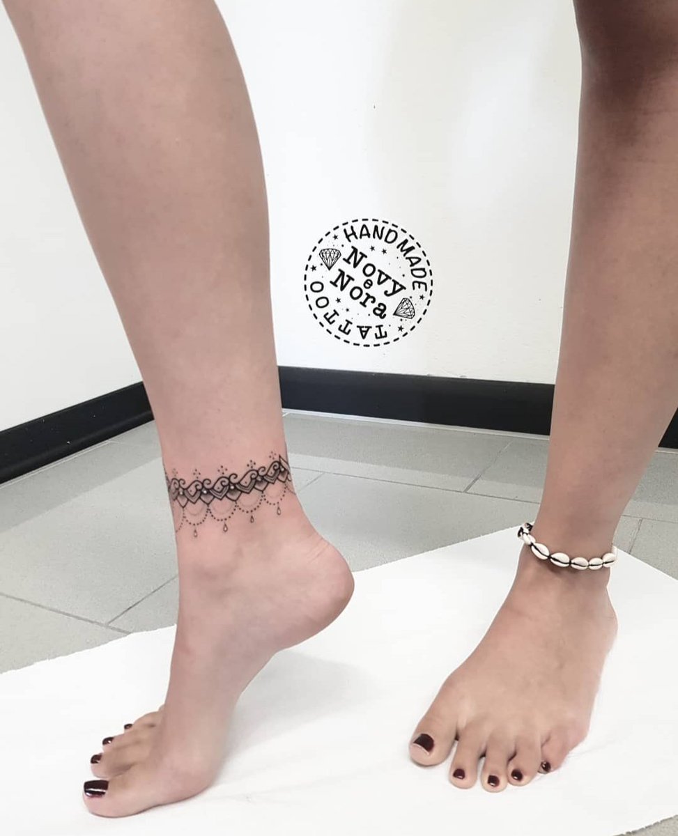 Novytattoo Handmade 在 Twitter 上："Anklet Tattoo #Mandala #Art #Anklet # Cavigliera #Ankletattoo #Tattoo #Mandalaart #Ink #Handmadetattoostudio #Carpi #Inkedgirl #Dotworktattoo #Tattooedgirl #Dotwork #Indelible #Lotus #Mandalatattoo Https://T.co ... 1200_x_973_jpg