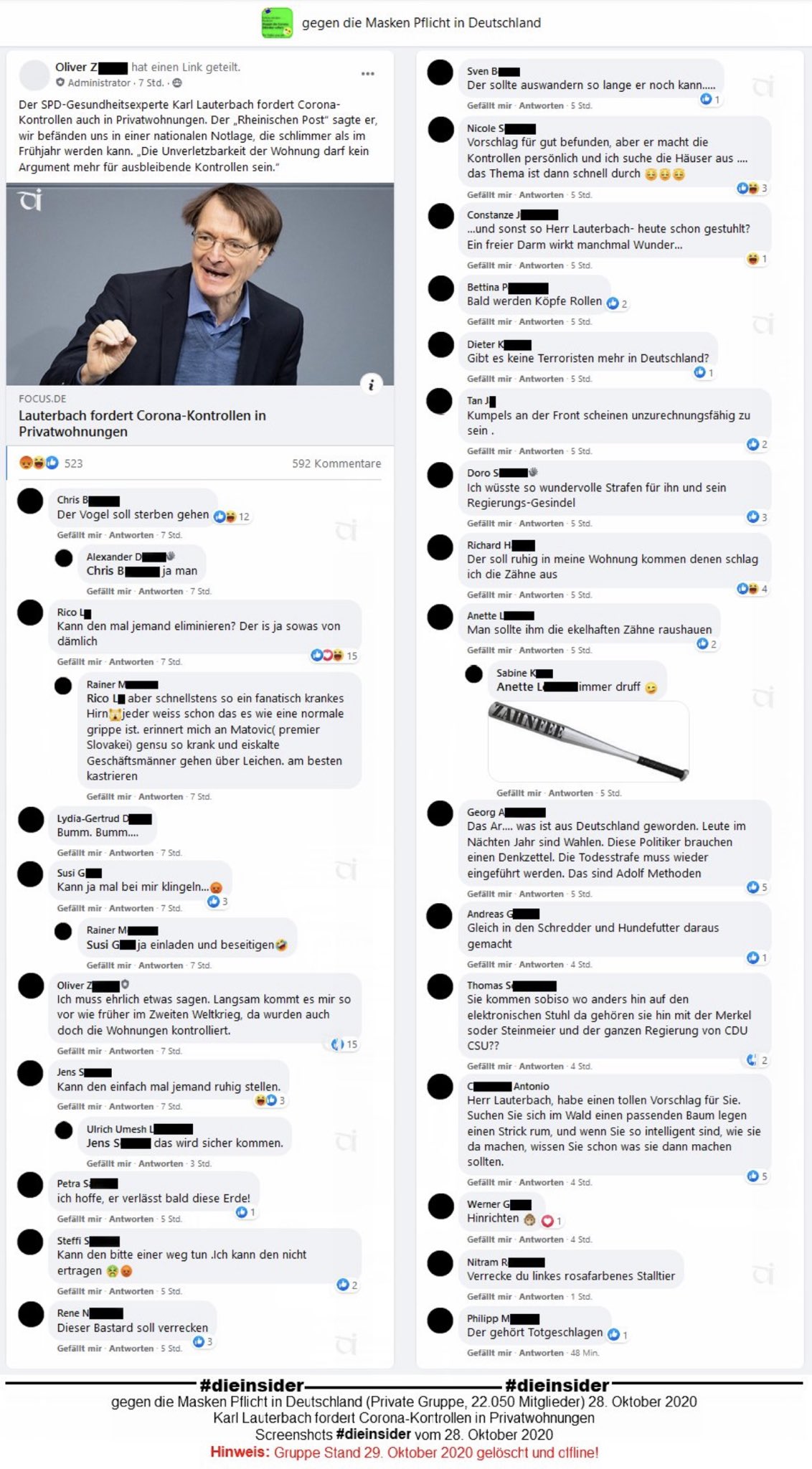Prof. Karl Lauterbach On Twitter: "Das Zeigt, Was Verkürzte Absichtlich Verhetzte Zitate Für Eine Wirkung Haben. Ich Hatte Nur Gesagt, Dass Verbotene Private Feiern Auch Kontrolliert Werden Müssen. Wie Lärmstörung In Der 2048_x_1132_jpg