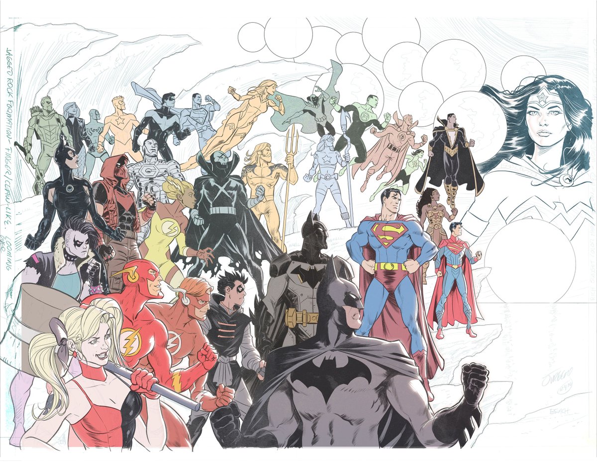 Mikel Janin On Twitter And Here S The Cover I Did For Infinite Frontier With The Master Thedanjurgens So Great To Work With One Of My Idols Dan Did The Layout And I