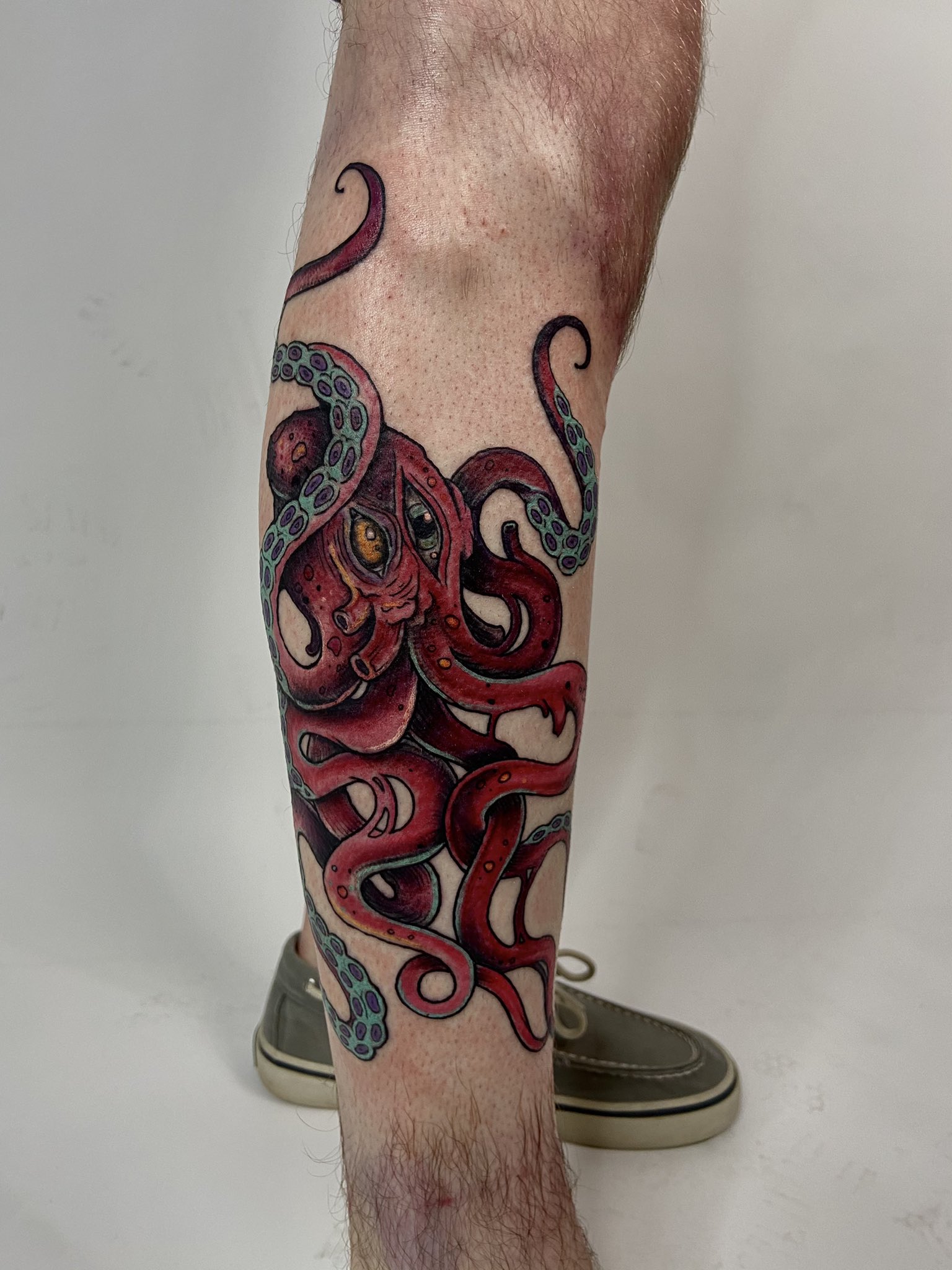 Alisa On Twitter: "Full Color Octopus Tattoo 🐙🌿 Https://T.co/Vlxxqljnzv" / Twitter 2048_x_1536_jpg
