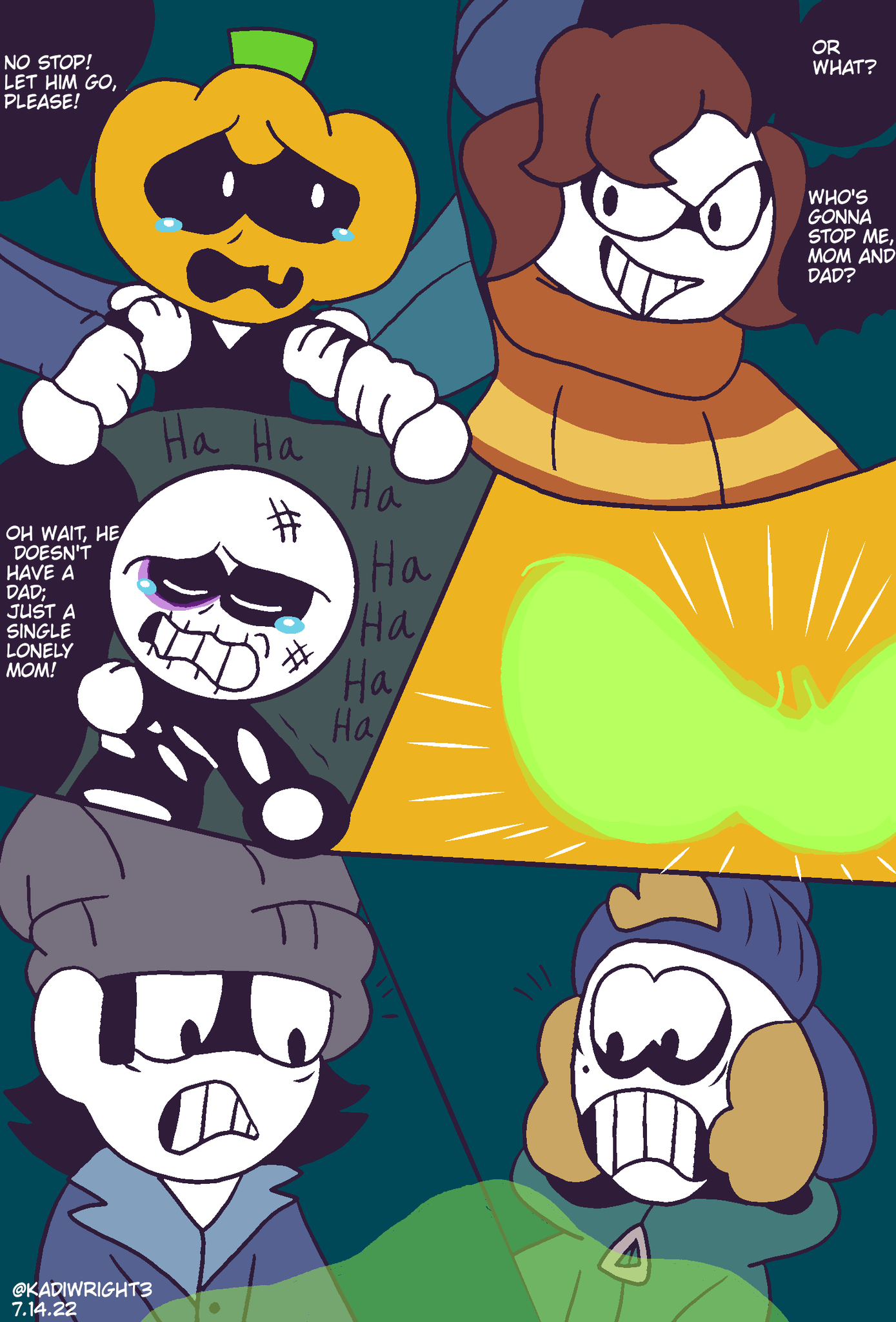 Spooky month comic