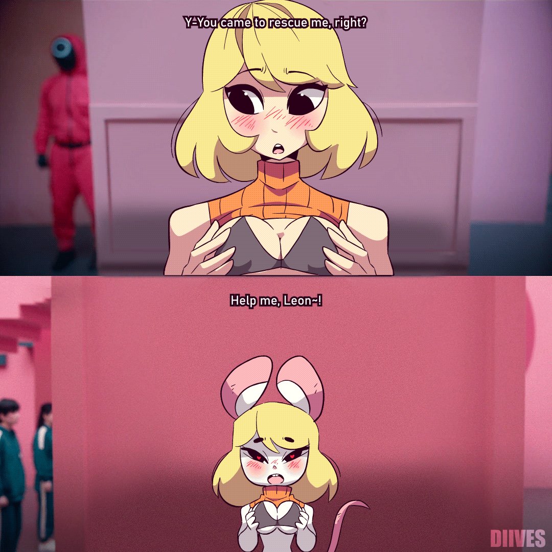She had a development 🐭 ❤. SquidGame. diives.