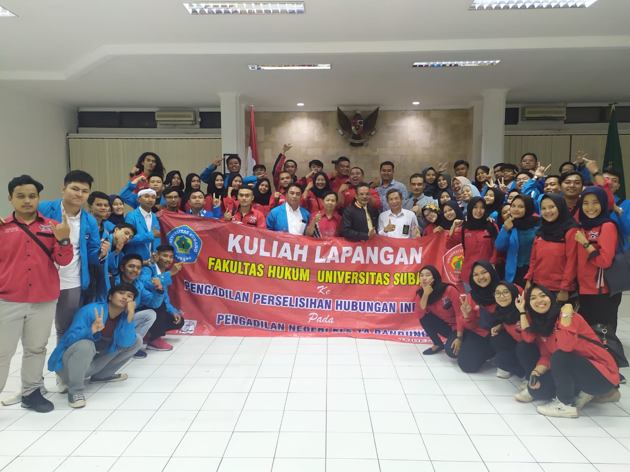 Kunjungan Mahasiswa Fakultas Hukum Universitas Subang ke Pengadilan  Hubungan Industrial Bandung