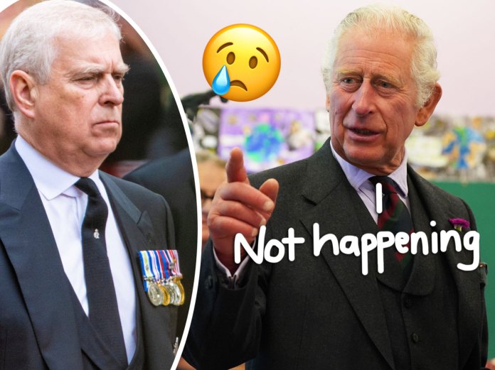 Prince Andrew ‘Tearful’ & ‘Depressed’ After King Charles Insisted He’d NEVER Return To Royal Duties In ‘Fraught’ Private Meeting!