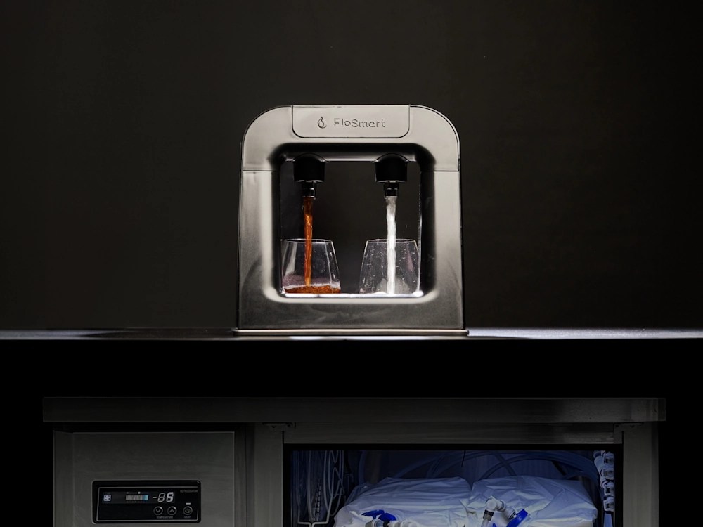 - Healthy Brew Hub Flo-Smart beverage dispensing solution.