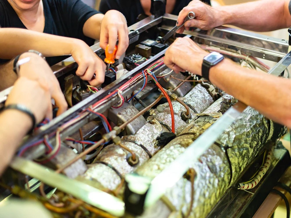- Healthy Brew Hub The inside of an espresso machine.