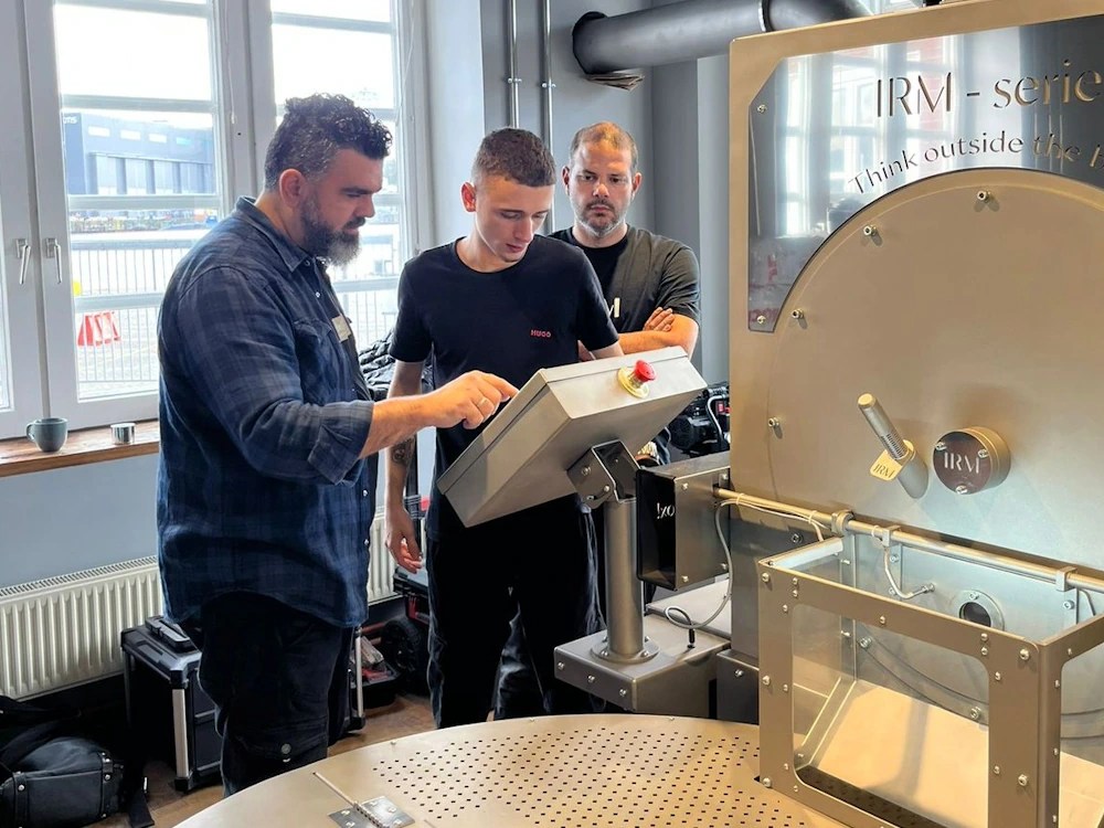 - Healthy Brew Hub People using IRM roaster.