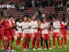 Luchando a la arena de Girona fuera del Derby de Espanyol