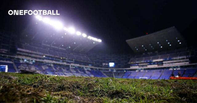 📸 Estadio Cuauhtémoc Pitch dañado por la lluvia