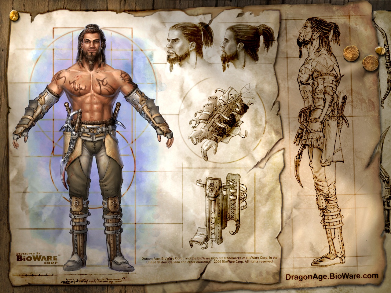 Concept Art Of A Male Character From An Extremely Early Concept Of Origins Image Id 372594 Image Abyss