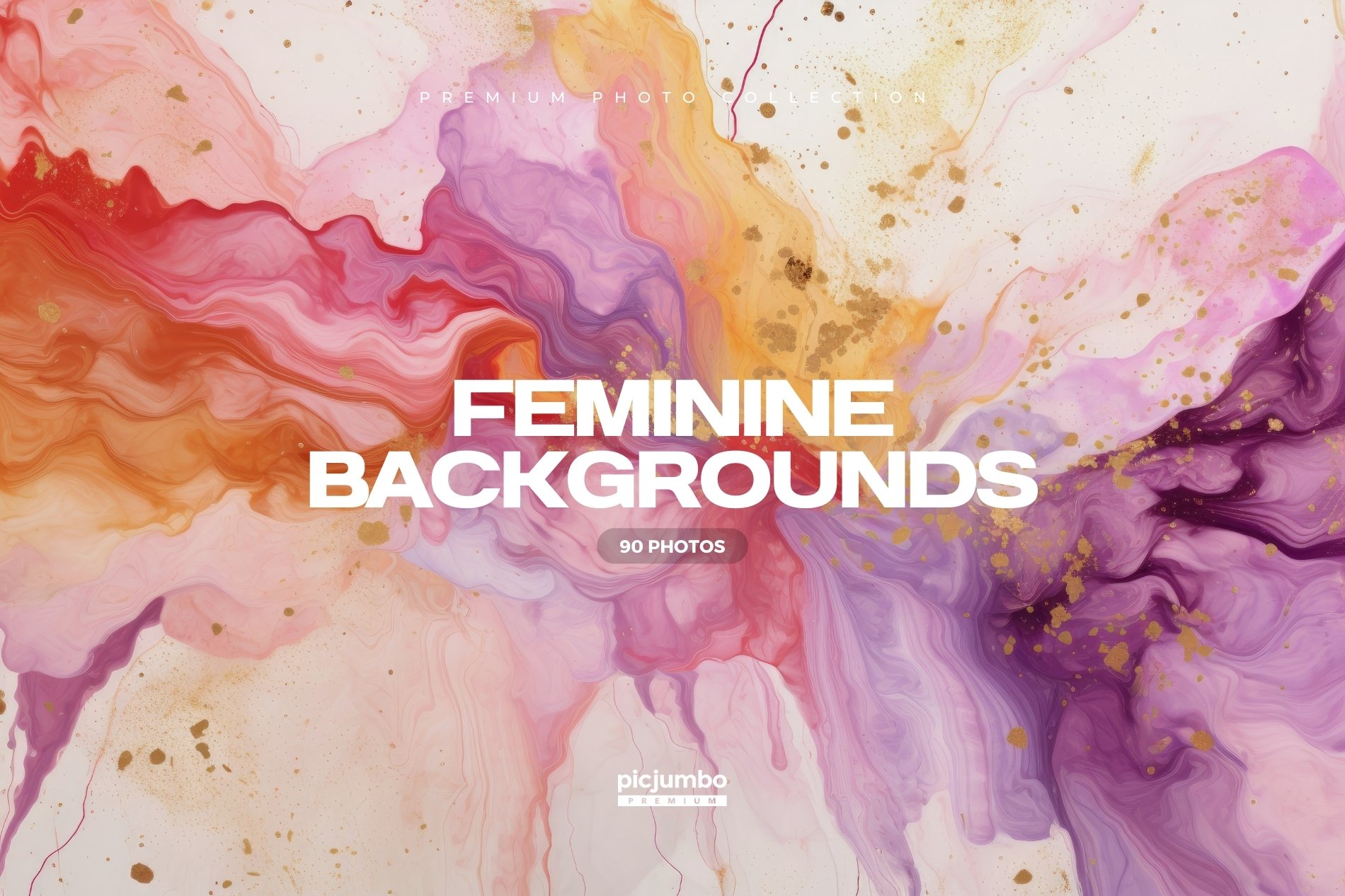Feminine backgrounds