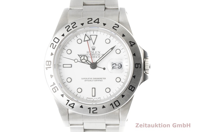 Rolex Explorer Ii Steel Automatic Kal 3185 Ref 16570 2004730 Zeitauktion