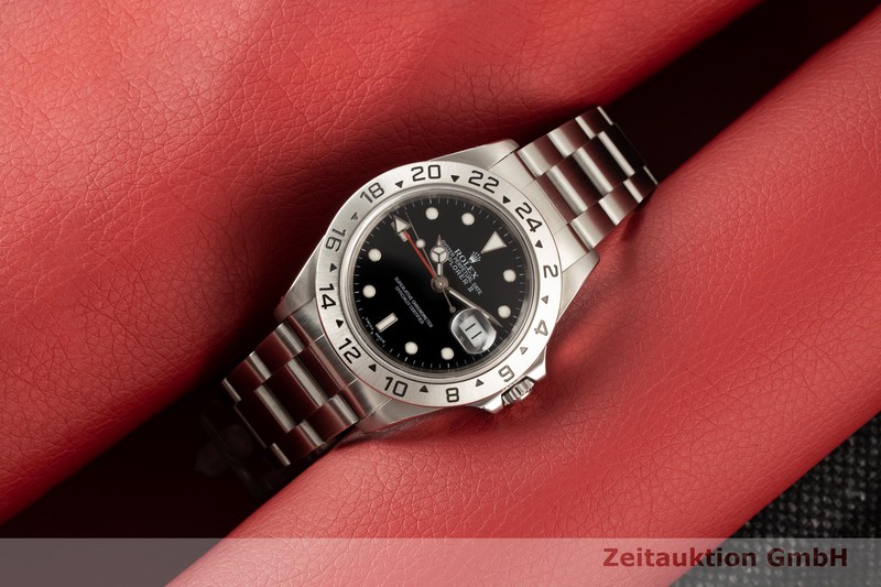 Rolex Explorer Ii Steel Automatic Kal 3185 Ref 16570 2006127 Zeitauktion