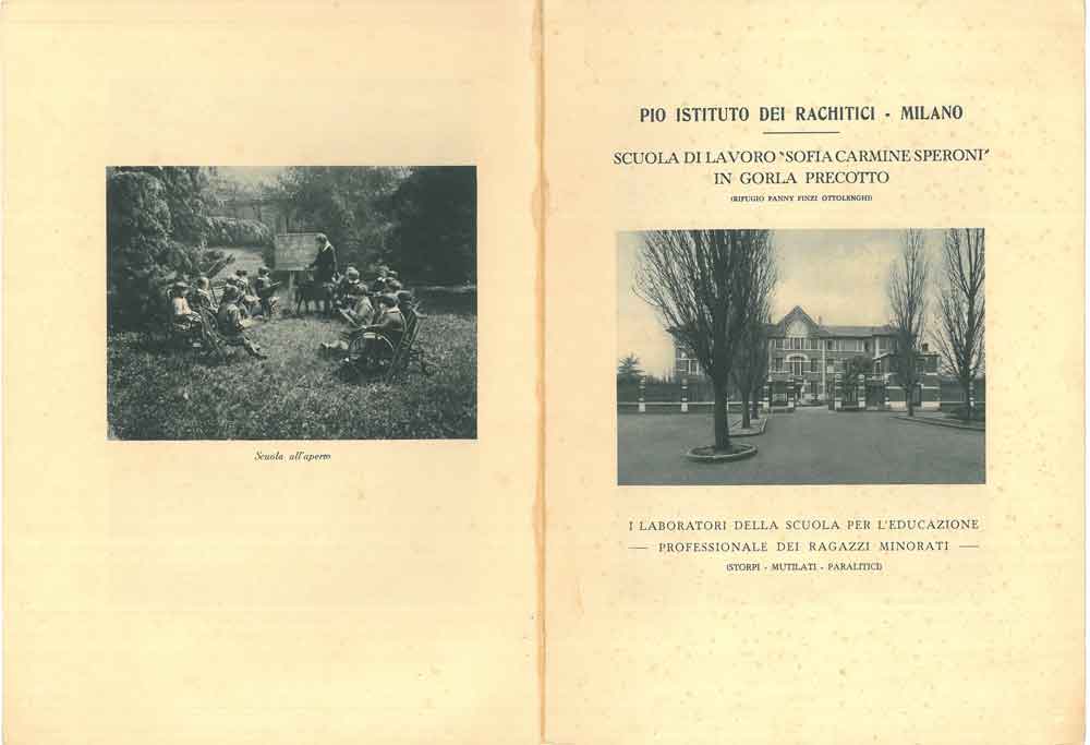 Scuola Di Lavoro "Sofia Carmine Speroni" In Gorla Precotto By Pio Istituto Dei Rachitici: (1940) | Studio Bibliografico Orfeo (Alai - Ilab) 683_x_1000_jpg