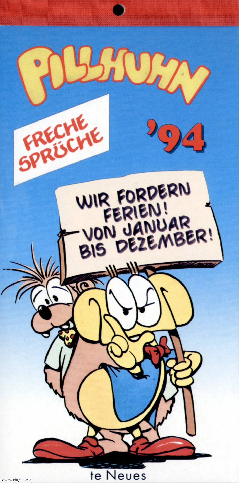 Pillhuhn Kalender Freche Sprüche 1994 1920_x_951_jpg