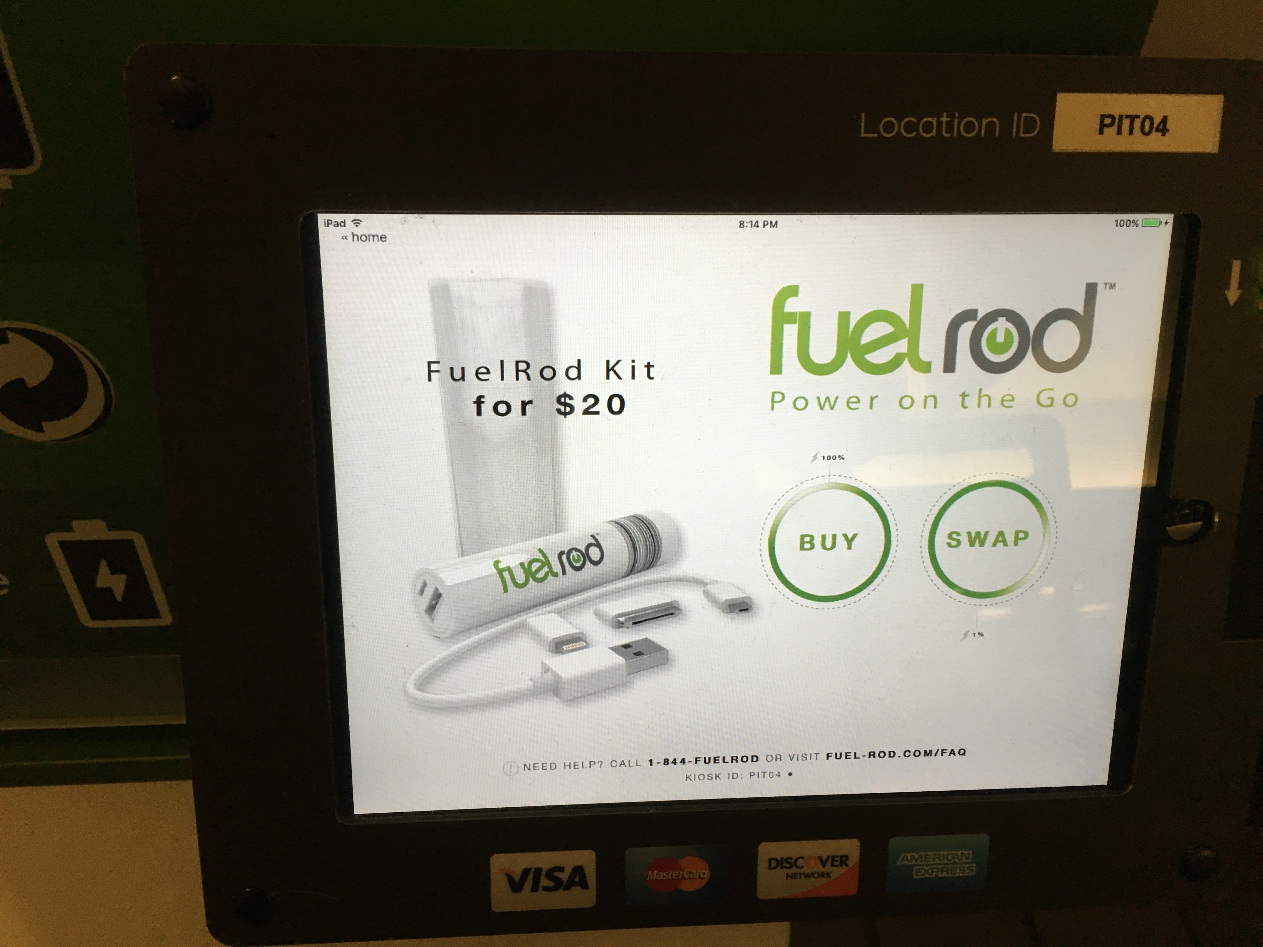 How to charge off stamp without battery