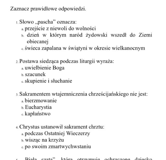 Pomocy Pilss 1 2 3 4 Na Religie Brainly Pl