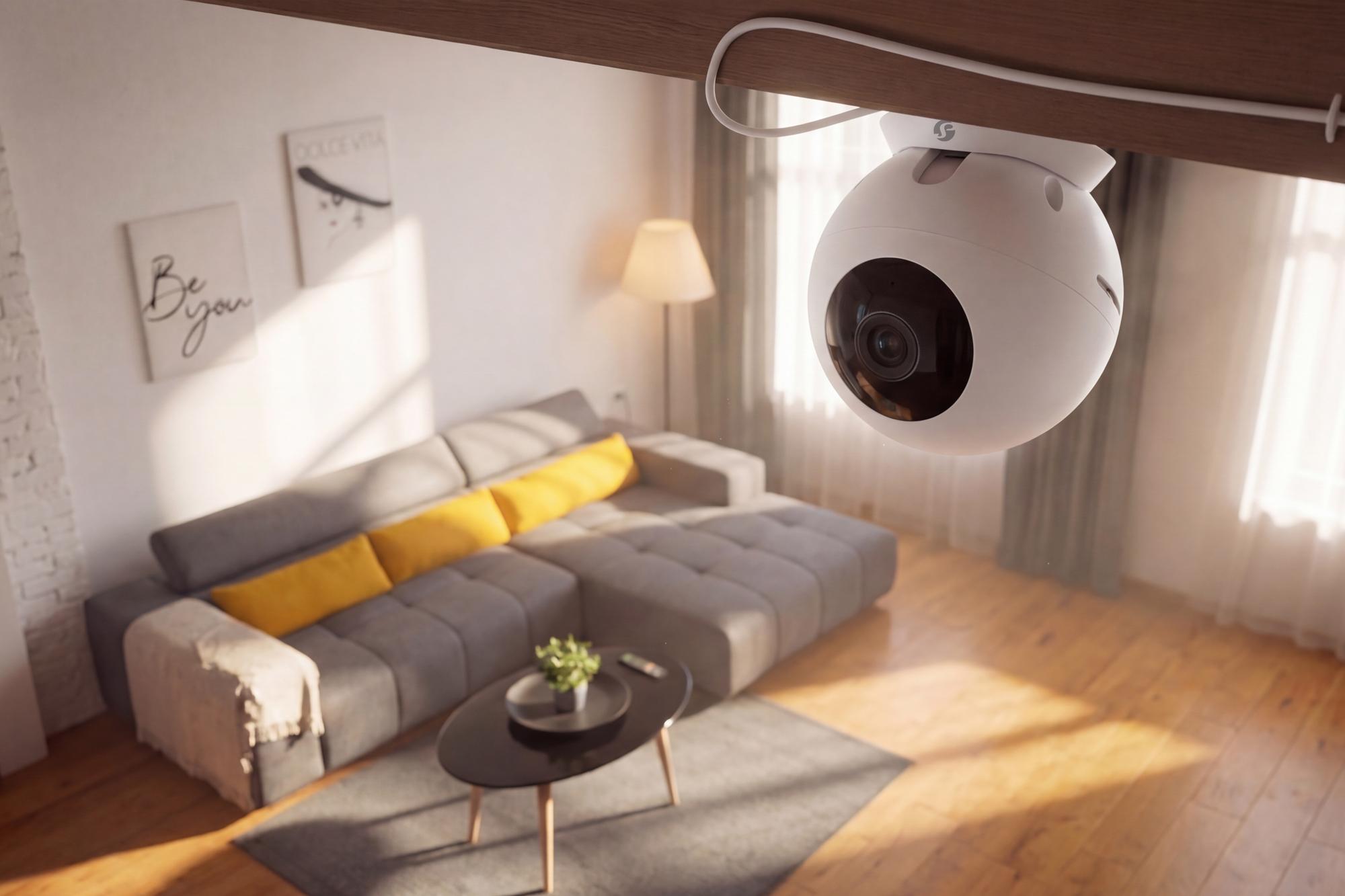 Shelly’s new  security camera watches your home without a subscription