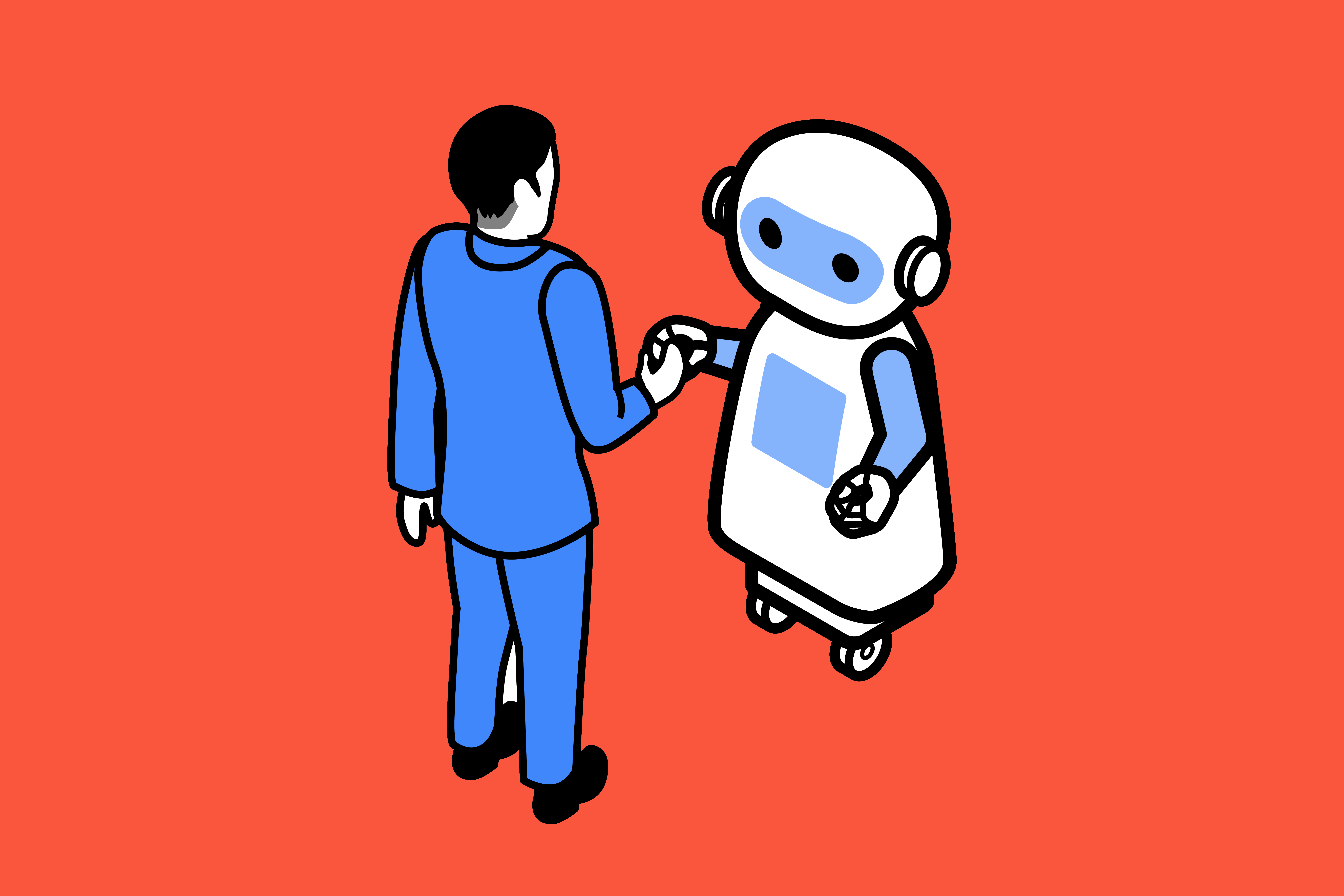 My new neighbors are robots