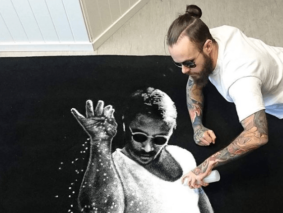 Dino Tomic Uses Only Table Salt To Create Unbelievable Art - Playjunkie 431_x_572_png