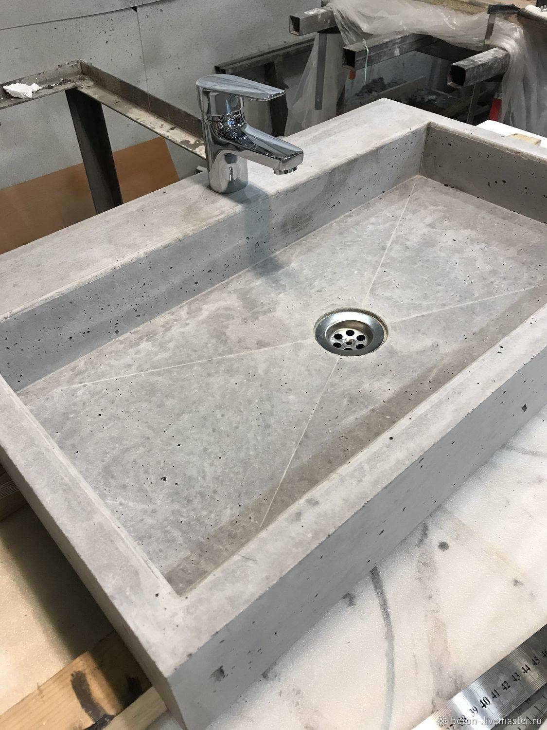 Petra Denzer раковины из бетона