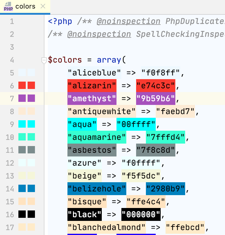 Color Highlighter Intellij Ides Plugin Marketplace