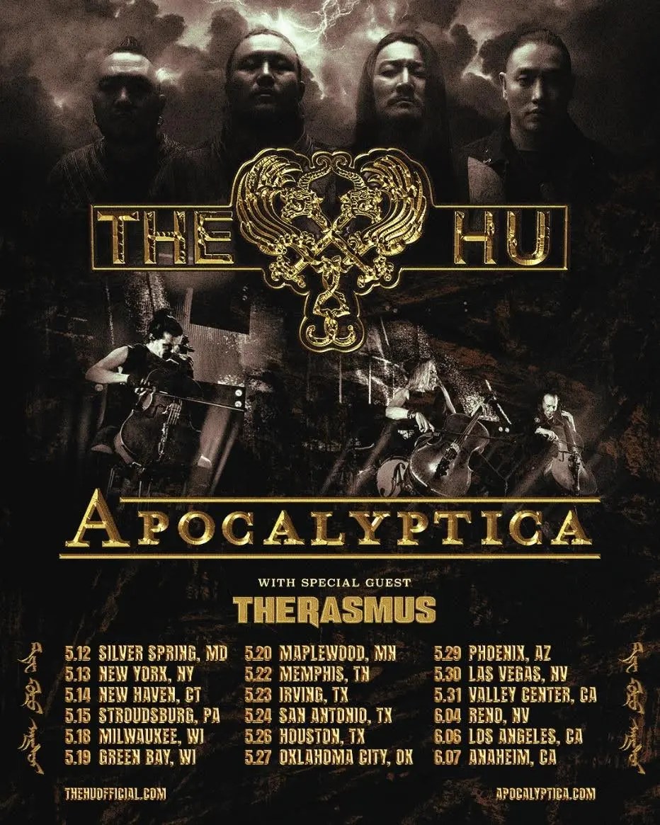 ⚡ The HU + Apocalyptica: anuncian turno primaveral 2026.