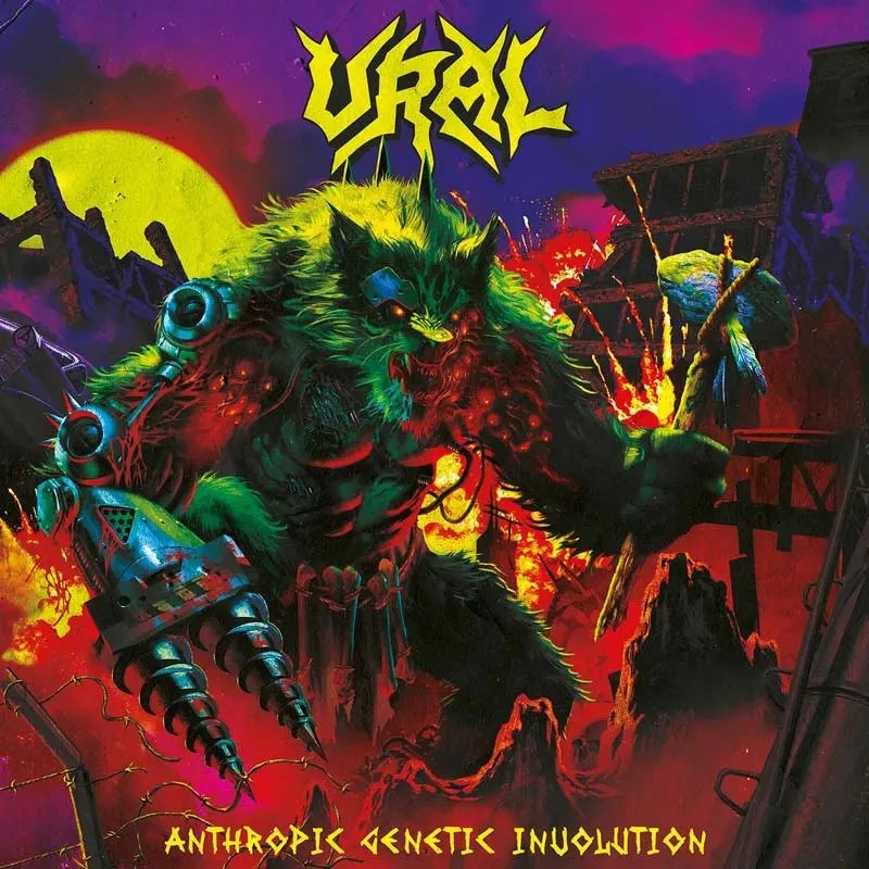 ⚡ URAL: anuncia su nuevo álbum Anthropic Genetic Involution, una descarga feroz de thrash metal.