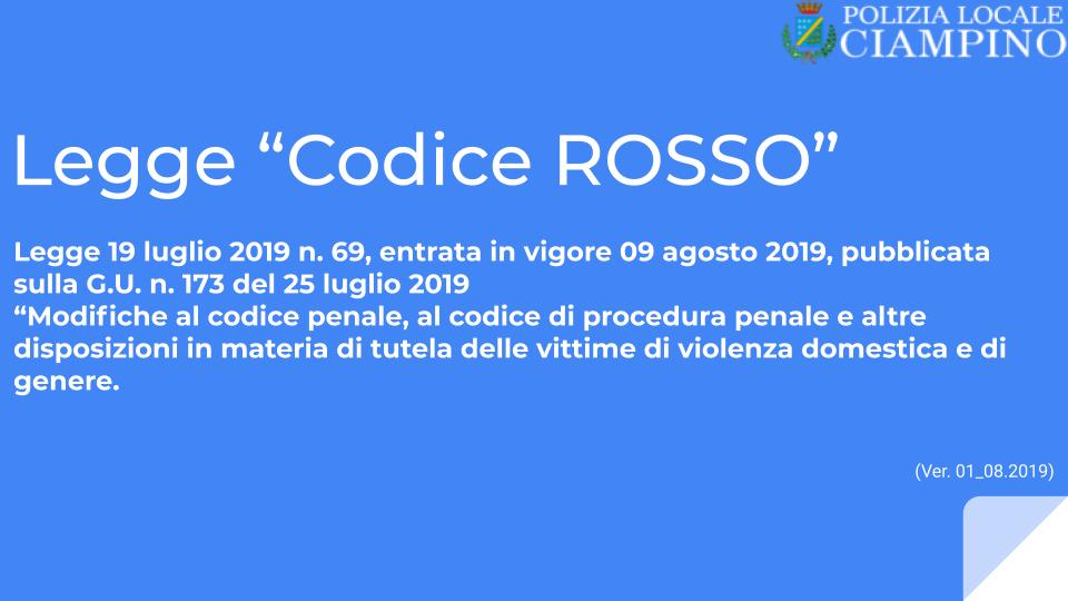 Violenza Di Genere E “Codice Rosso”: Formazione Teorico-Operativa Per La Polizia Locale Di Ciampino – Polizia Locale Ciampino 540_x_960_jpg