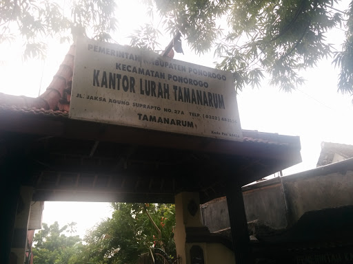 Kantor Lurah Tamanarum - ꦏꦤ꧀ꦠꦺꦴꦂꦏꦼꦭꦸꦫꦲꦤ꧀ꦠꦩꦤꦫꦸꦩ꧀
