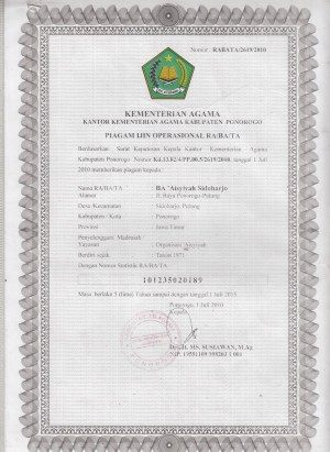 BA `AISYIYAH SIDOHARJO