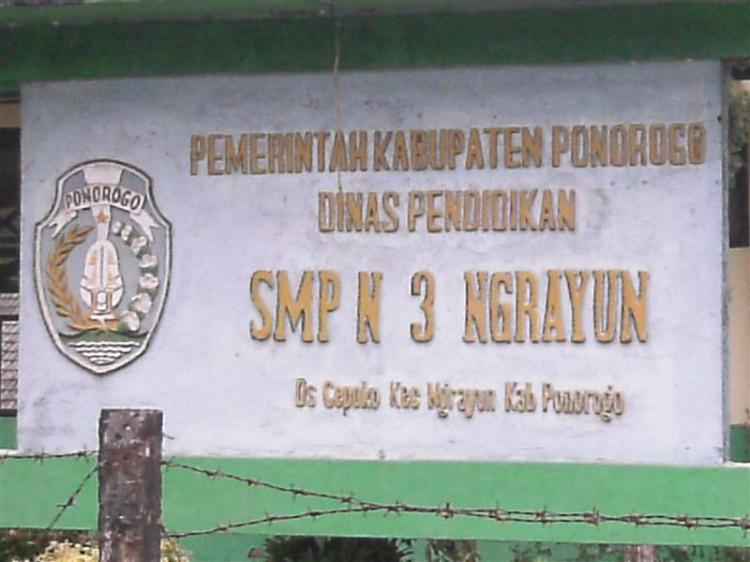 SMP NEGERI 3 NGRAYUN